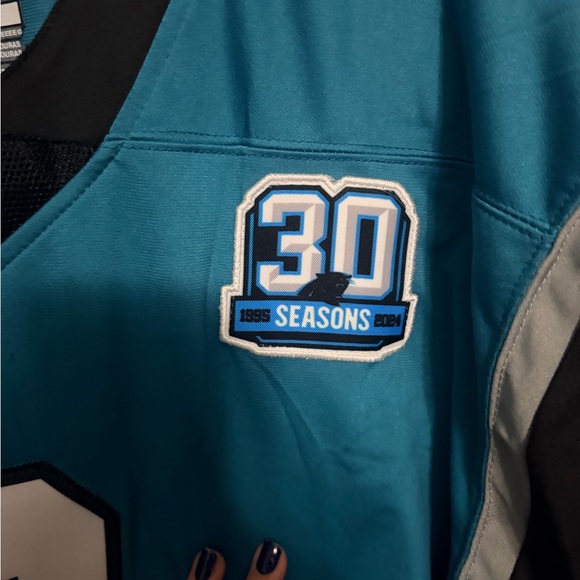New 4XL Bryce Young Carolina Panthers Blue Jersey - Picture 6 of 9